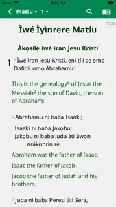 Yoruba Contemporary Bible screenshot 2