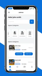 JobHub:User screenshot 1