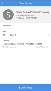 Flexx Personal Training screenshot 1