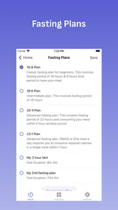Easy Fast Fasting Tracker log screenshot 2