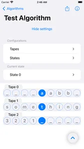 Multitape Turing Machine screenshot 2