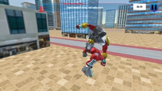 Wolf Robot Car Transform Games screenshot 5