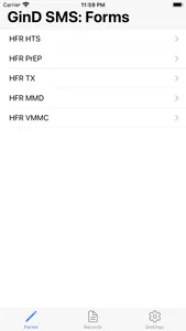 GinD SMS screenshot 0