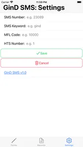 GinD SMS screenshot 3