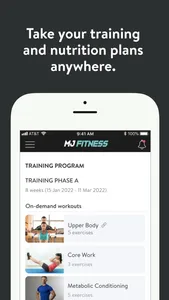 MJfitness Online screenshot 2