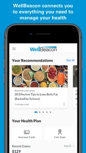 WellBeacon screenshot 0