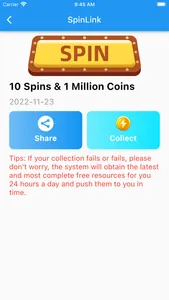 Daily CM Spins  - Spin Link screenshot 3