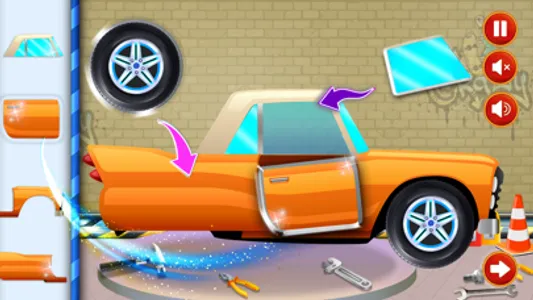 Little Car Wash Games for Kids screenshot 0