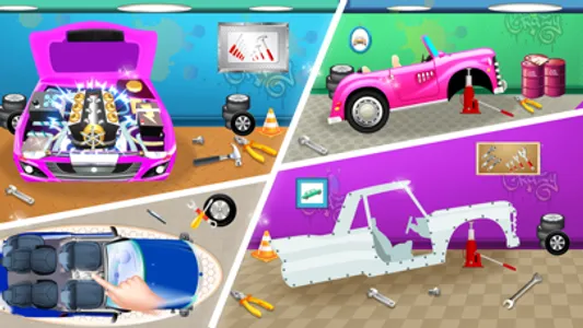 Little Car Wash Games for Kids screenshot 2