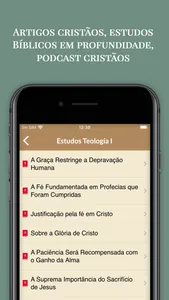 Estudos Bíblicos Teologia screenshot 2