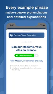 Bootstrap French Grammar screenshot 4