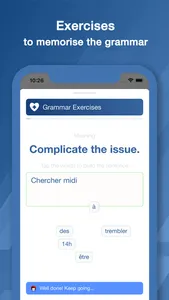 Bootstrap French Grammar screenshot 5