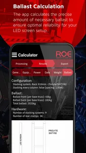 ROE Calculator screenshot 2