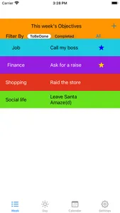 Colorful Planner: Weekly tasks screenshot 0