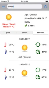 Türkiye 14 Günlük Hava Durumu screenshot 2