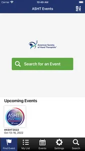 ASHT Events screenshot 1