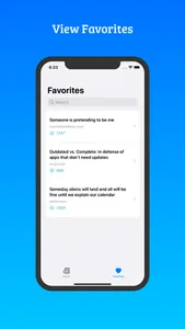 HNR - Hacker News Reader screenshot 2