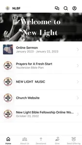 New Light Bible Fellowship screenshot 0