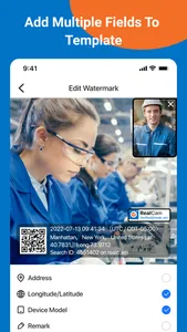 RealCam - Timestamp&GPS Camera screenshot 2