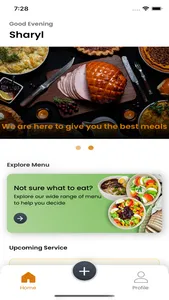 Bookmychef online screenshot 1