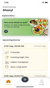 Bookmychef online screenshot 2