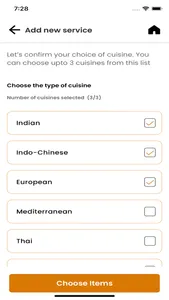 Bookmychef online screenshot 4