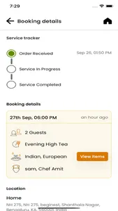 Bookmychef online screenshot 6