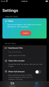 Tobbe - Power app for Tibber screenshot 5