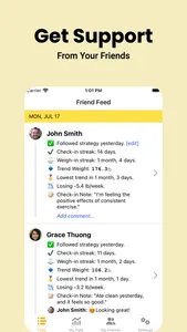 Supportive: Social Weight Loss screenshot 1