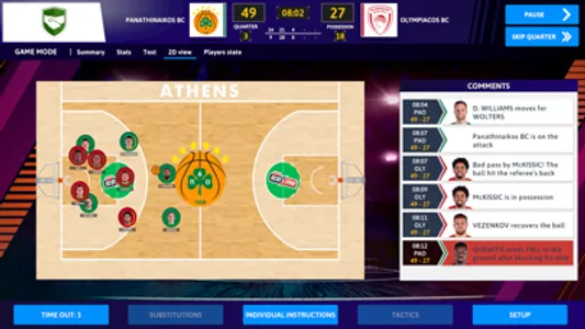 iBasketball Manager 23 screenshot 1