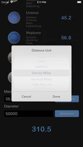 Weight on Other Planets Conv screenshot 5