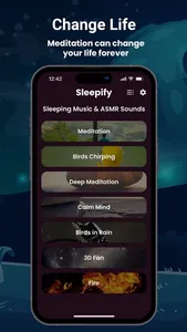 Sleepify - Sleeping Sounds screenshot 1