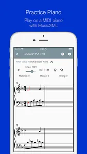MXTPiano: Play with MusicXML screenshot 0