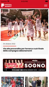 Pistoia Basket screenshot 0