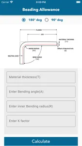 Pipe Bend Allowance screenshot 0