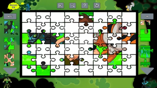 Ben Alien 10 Puzzle screenshot 3