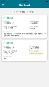 ODC SWServices screenshot 2