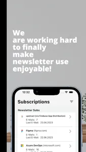 upstract. Rethink Newsletters screenshot 1