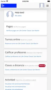 Life Center Classic San Martín screenshot 1