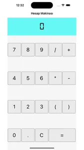 Hesap Makinasi App screenshot 0