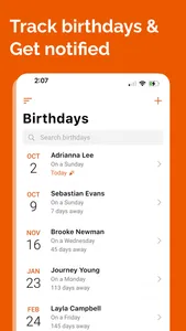 CakeLog: Birthday & Gift Log screenshot 0