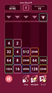 Cash Rewards - 2048 drop screenshot 5