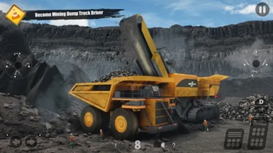 Mining Excavator Truck Tycoon screenshot 1