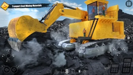 Mining Excavator Truck Tycoon screenshot 2