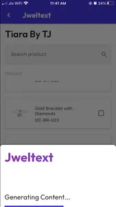 Jweltext: AI Jewelry Content screenshot 2