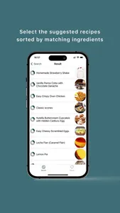Recipes & Ingredients screenshot 1