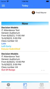 Fuqua Check-In screenshot 1