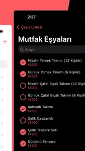 Düğün Listem screenshot 4