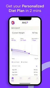 Arc7: Calorie Counter screenshot 1