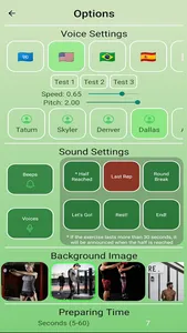 MegaCron: Gym Voice HIIT Timer screenshot 8